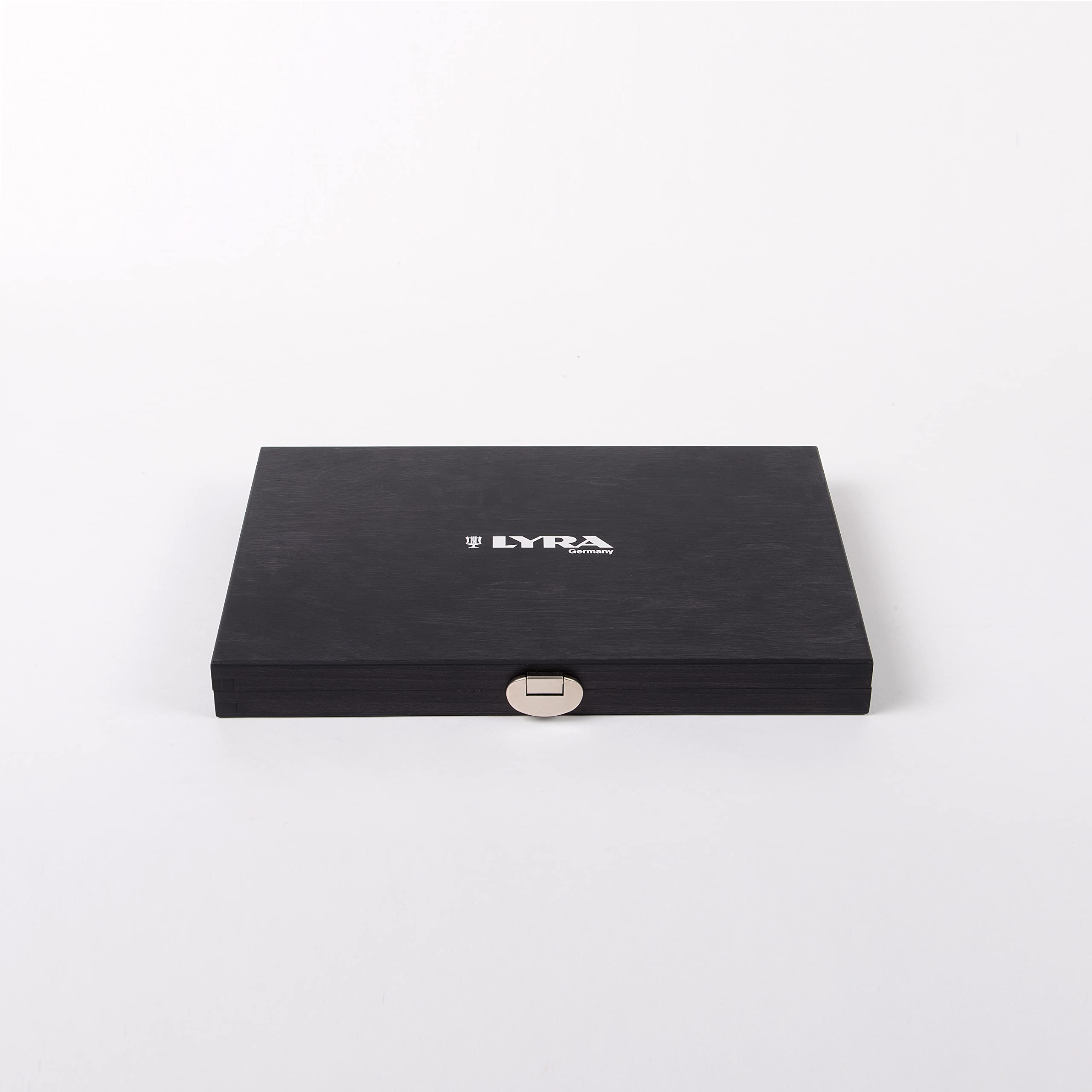 LYRA Zeichen-Set aus Holzkiste, 31 Stück, L2054002, bunt