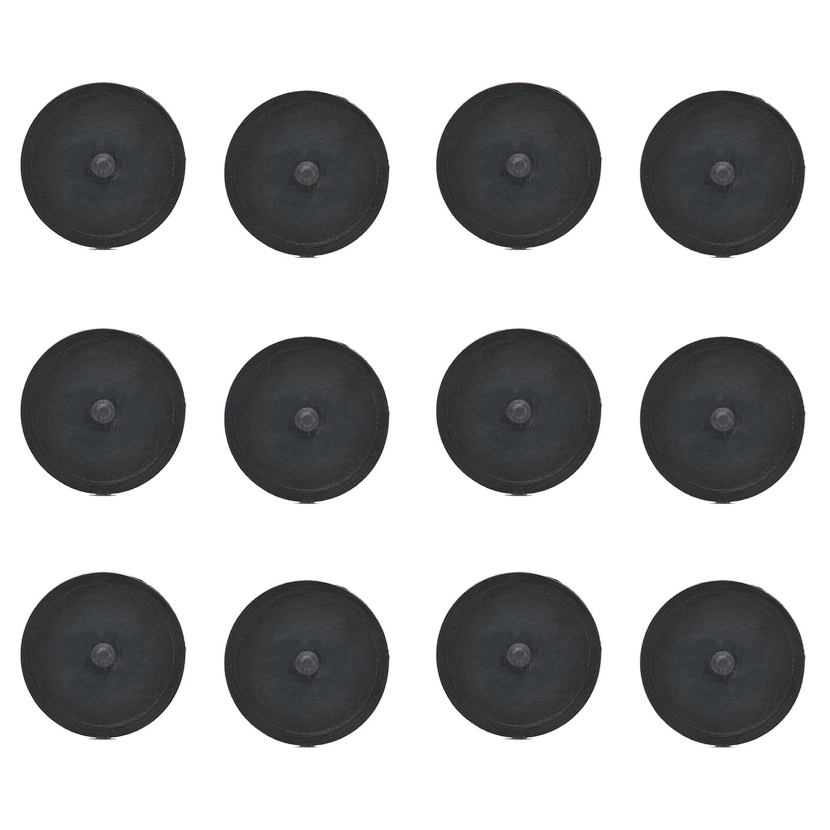 Vjsujehgy 12Pcs Blind Filter Backflush Disk Rubber for Espresso Machines Brewing Head Backwashing Gasket