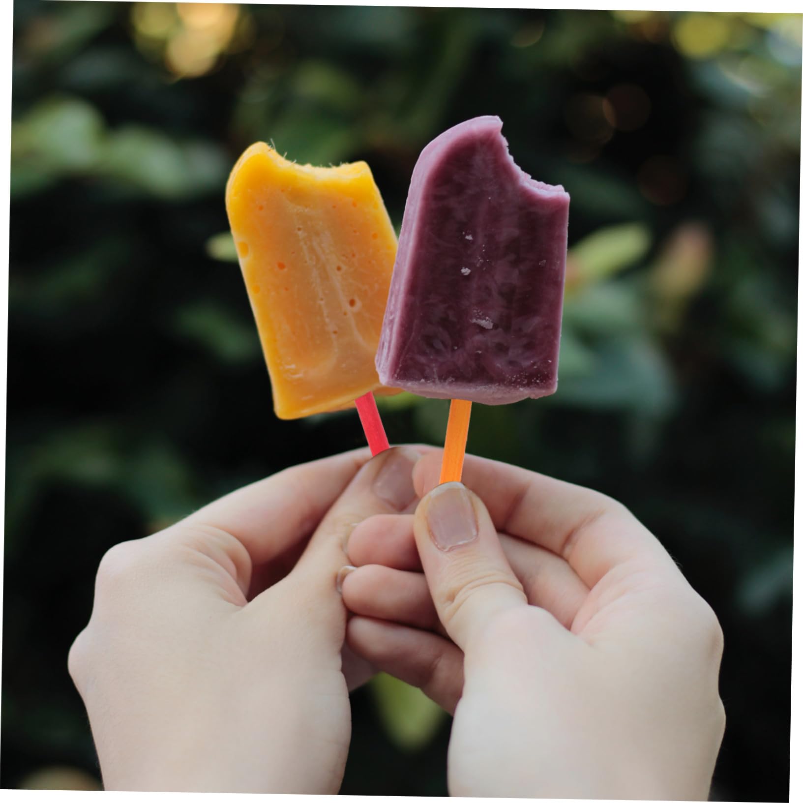 500 Palitos de Helado de Madera para Bricolaje, Seguros y Fáciles de Sostener, Ideales para Hacer Juguetes y Proyectos Creativos