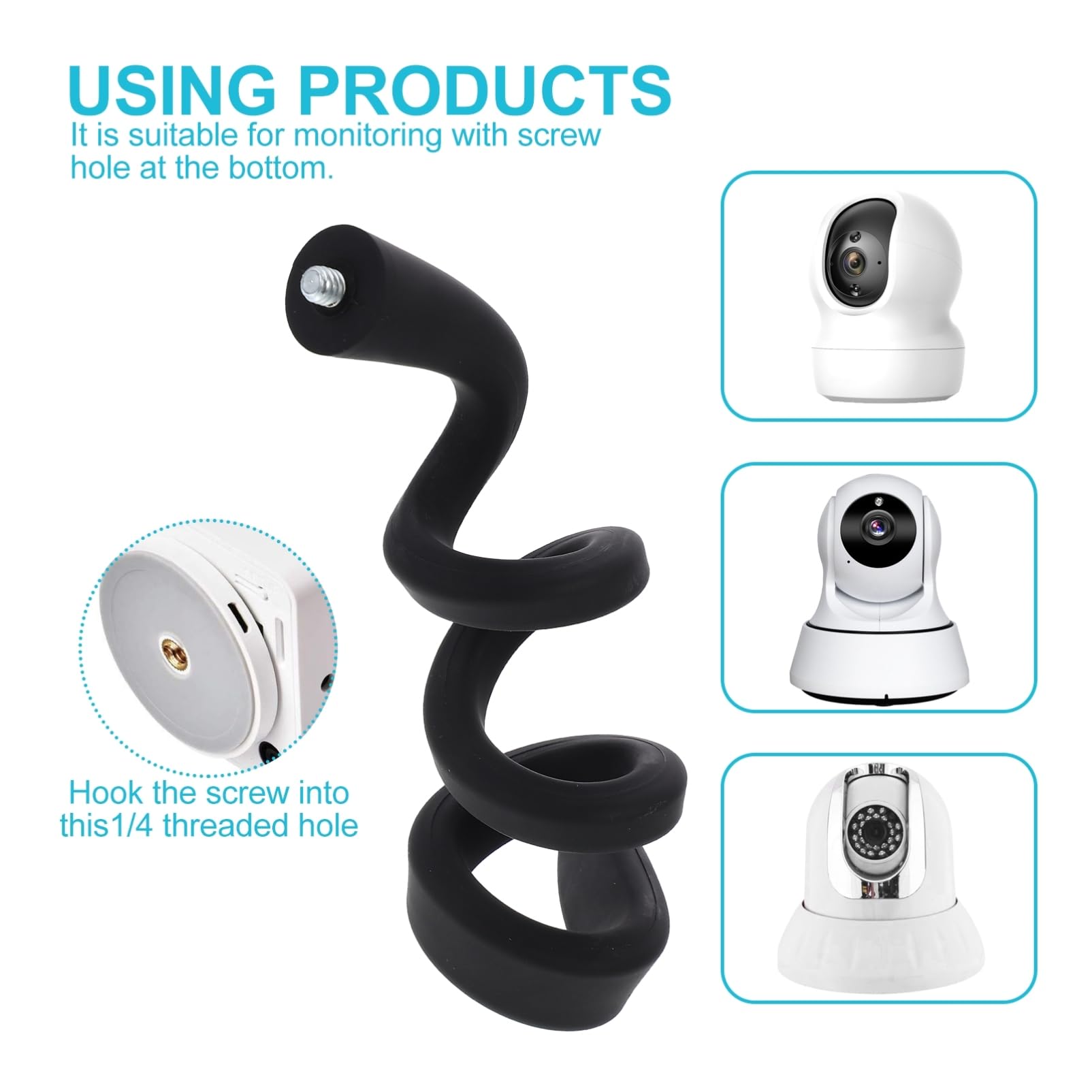 Support Flexible Pour Appareil Photo Et Caméra De Sécurité