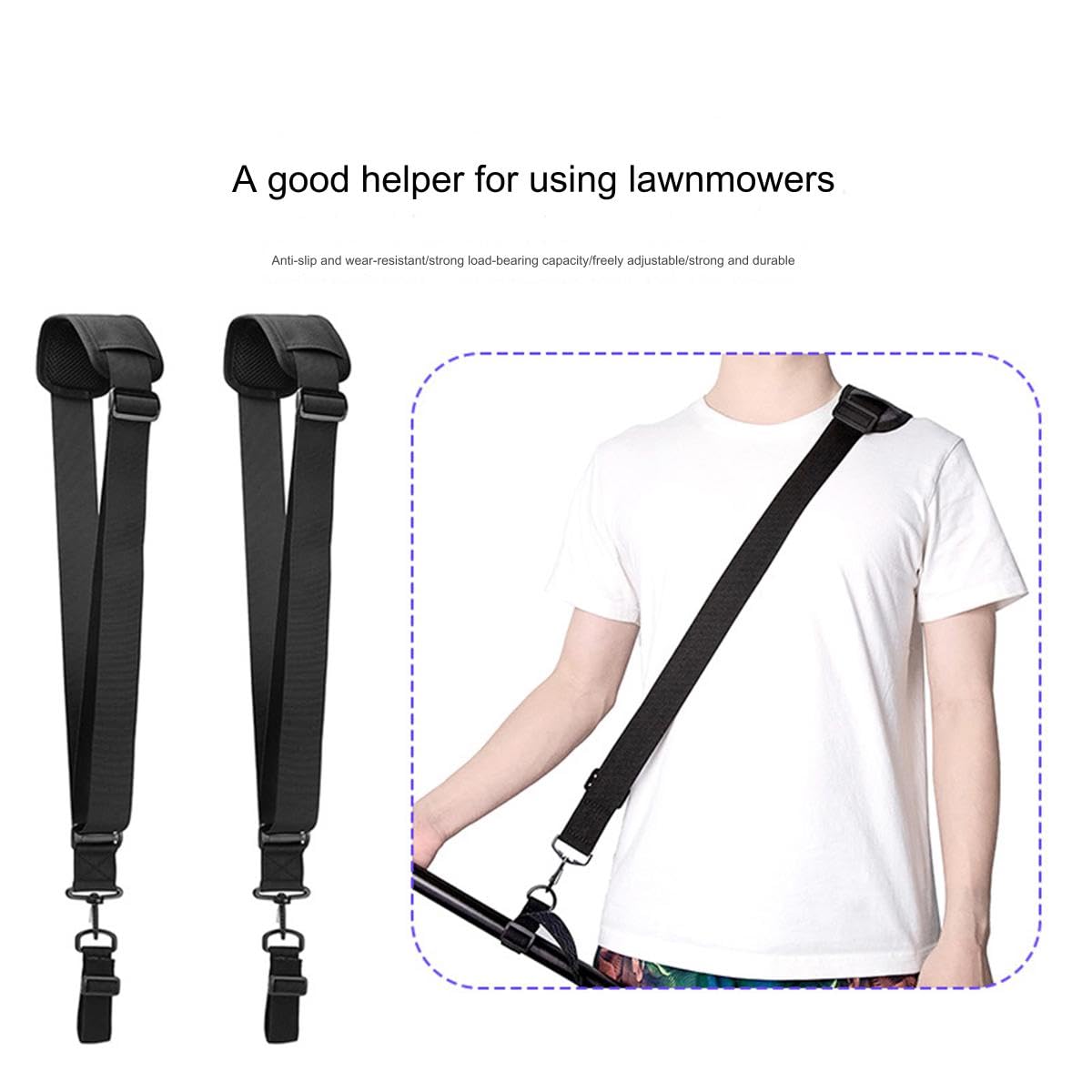 Amazon | Yirdapall 草刈機 肩掛けベルト 草刈機用 肩掛けバンド 斜め