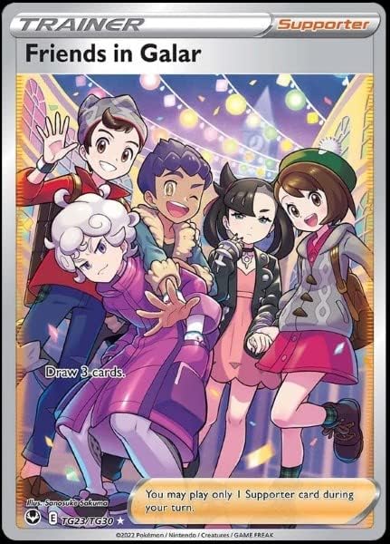 Friends in Galar - TG23/TG30- Silver Tempest - Trainer Gallery - Pokemon Ultra Rare Card