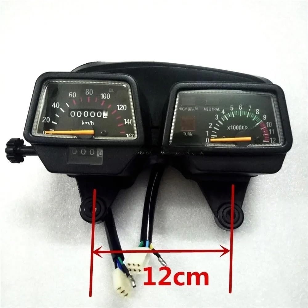 odometer compteur Instrument de jauge mécanique moto, compteur KM/H, tachymètre, accessoires pour DT125 R