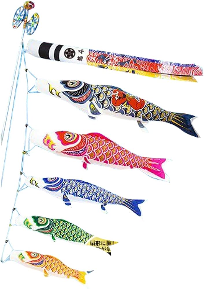 ナイロンゴールド5m6点 鯉のぼりセット