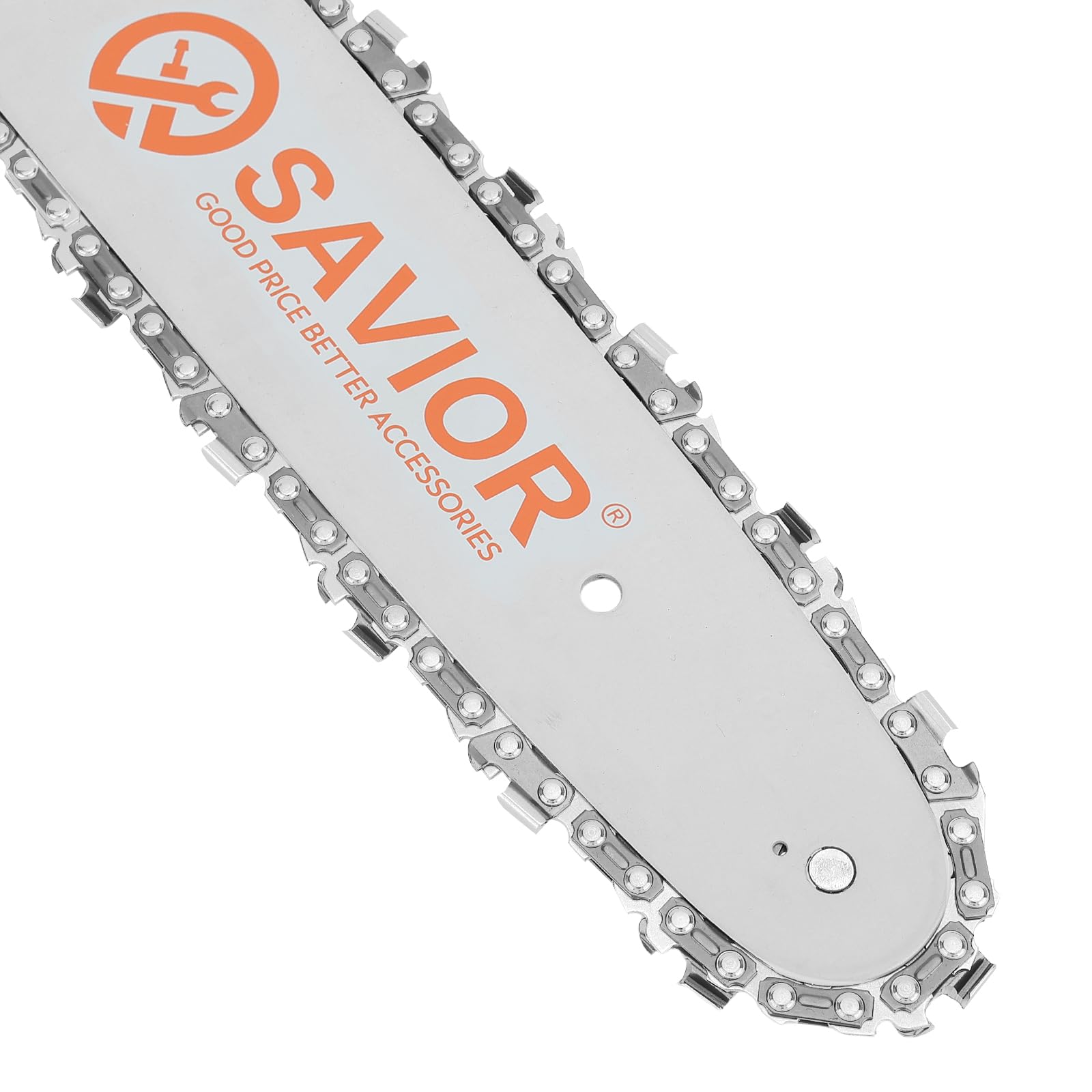 Savior 4×Cadenas de Motosierra .300"LP para Espadas de 12cm 28 Eslabones, 1,1mm compatible con WA0142 WORX WG324E WG324E.9 WG325E Einhell GE-PS 18/15 Li BL, Parkside PAGHS 20-Li B2 y muchas más
