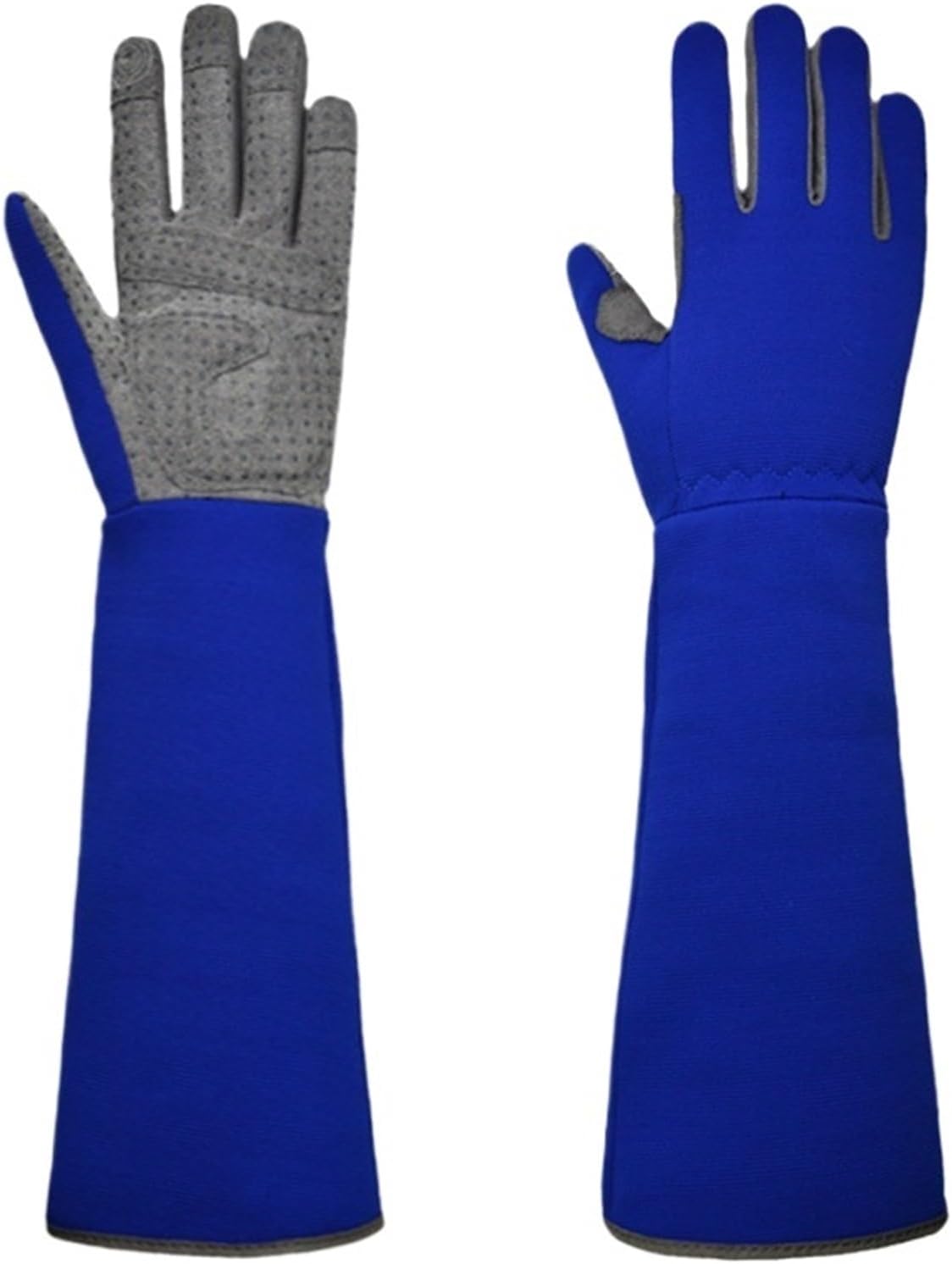 Long Gardening Gloves, Thorn Guard Rose Pruning Work Anti Slip Touch Screen Garden