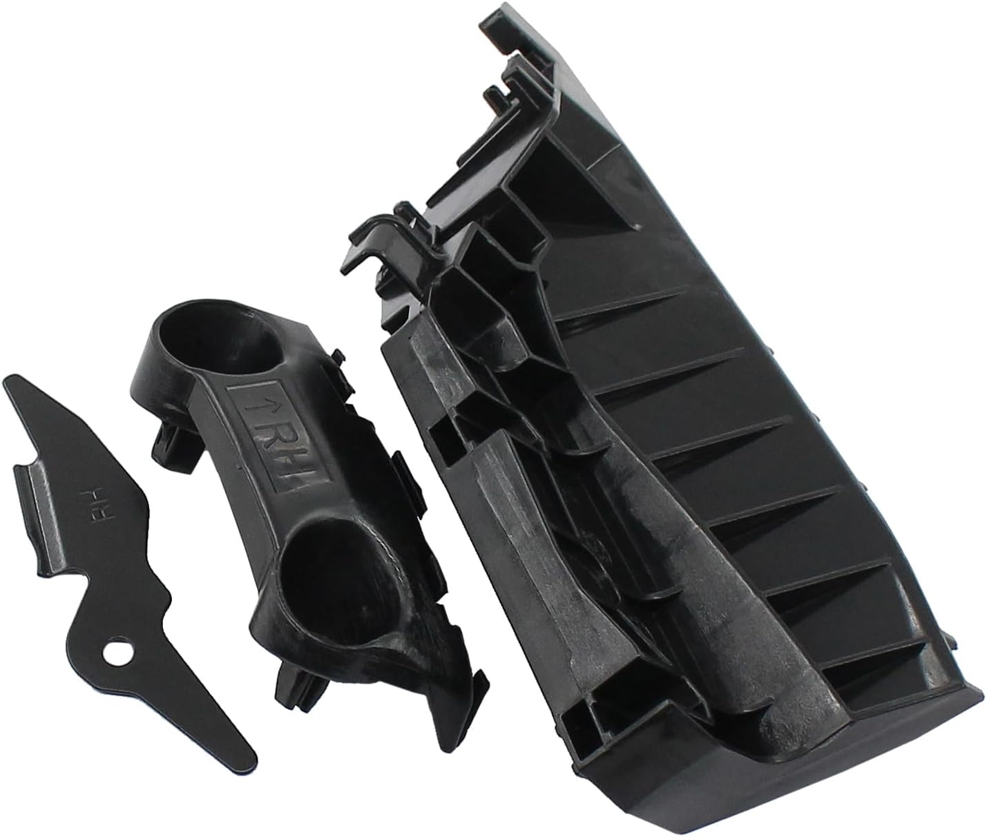 Front Passenger Side Bumper Bracket and Cover Stiffener for Infiniti Q50 2014-2023