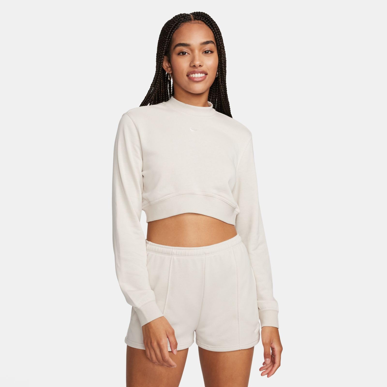 NIKE Bluza sportowa Kobiety Damen Sportswear Chll Ft Crp Crew