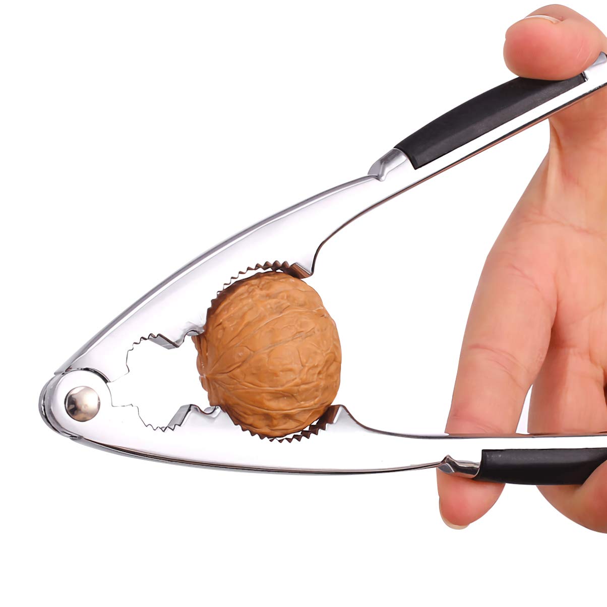 Cabilock Heavy Duty Nut Splitter Tool Zinc Alloy Nut Cracker Walnut Opener Portable