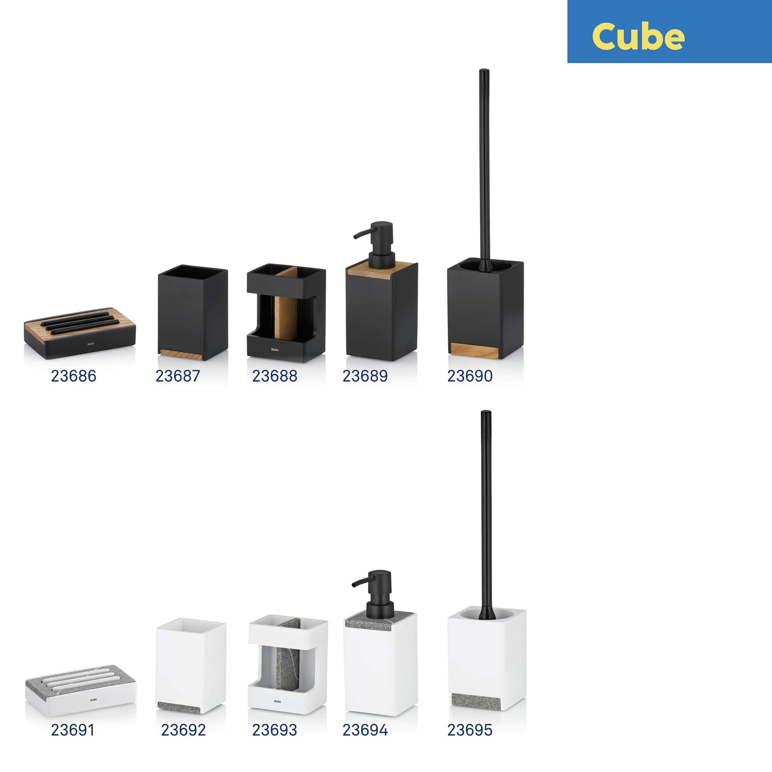 ケラ　トイレブラシセット Cube　23695 Amazon｜kela(ケラ) トイレブラシ ホワイト Cube 23695｜トイレブラシ