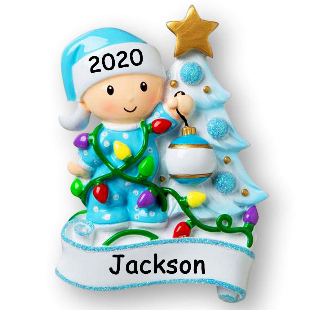 baby boy christmas ornaments
