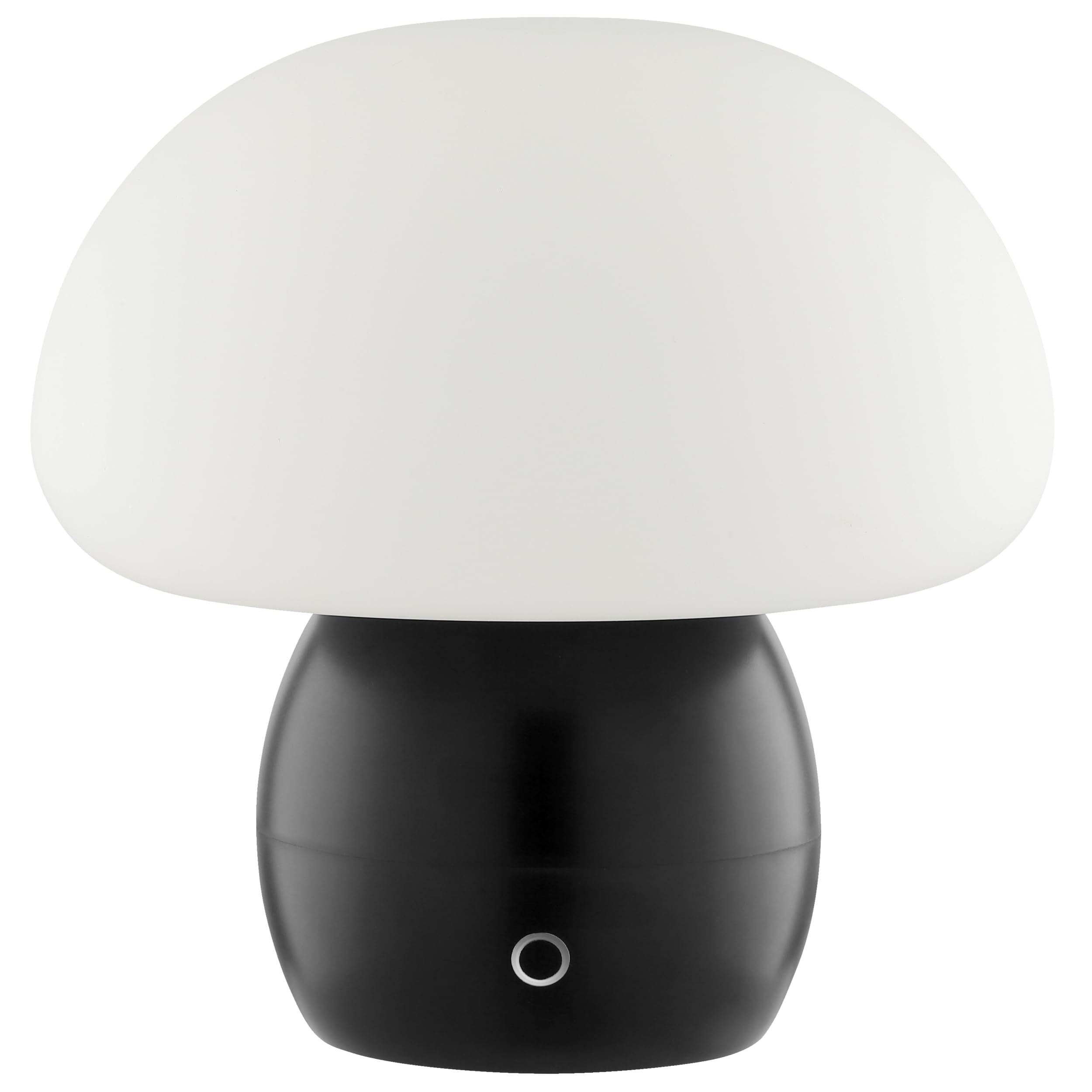 Lightbox LED Tischleuchte, 230 Lumen, 2700 Kelvin, Ø 22 cm, Höhe 22 cm, | LED Tischleuchte, 230 Lumen, 2700 Kelvin, Ø 22 cm, Höhe 22 cm, 3-stufig dimmbar per Touch, Wireless Charging, USB,