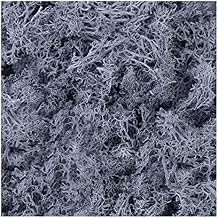 ECYC 1.41oz Artificial Moss, Fake Moss Preserved Decorative Moss Faux Moss for DIY Crafts Potted Plants Terrariums Wall Fairy Gardens Home Wedding Decoration,Grey