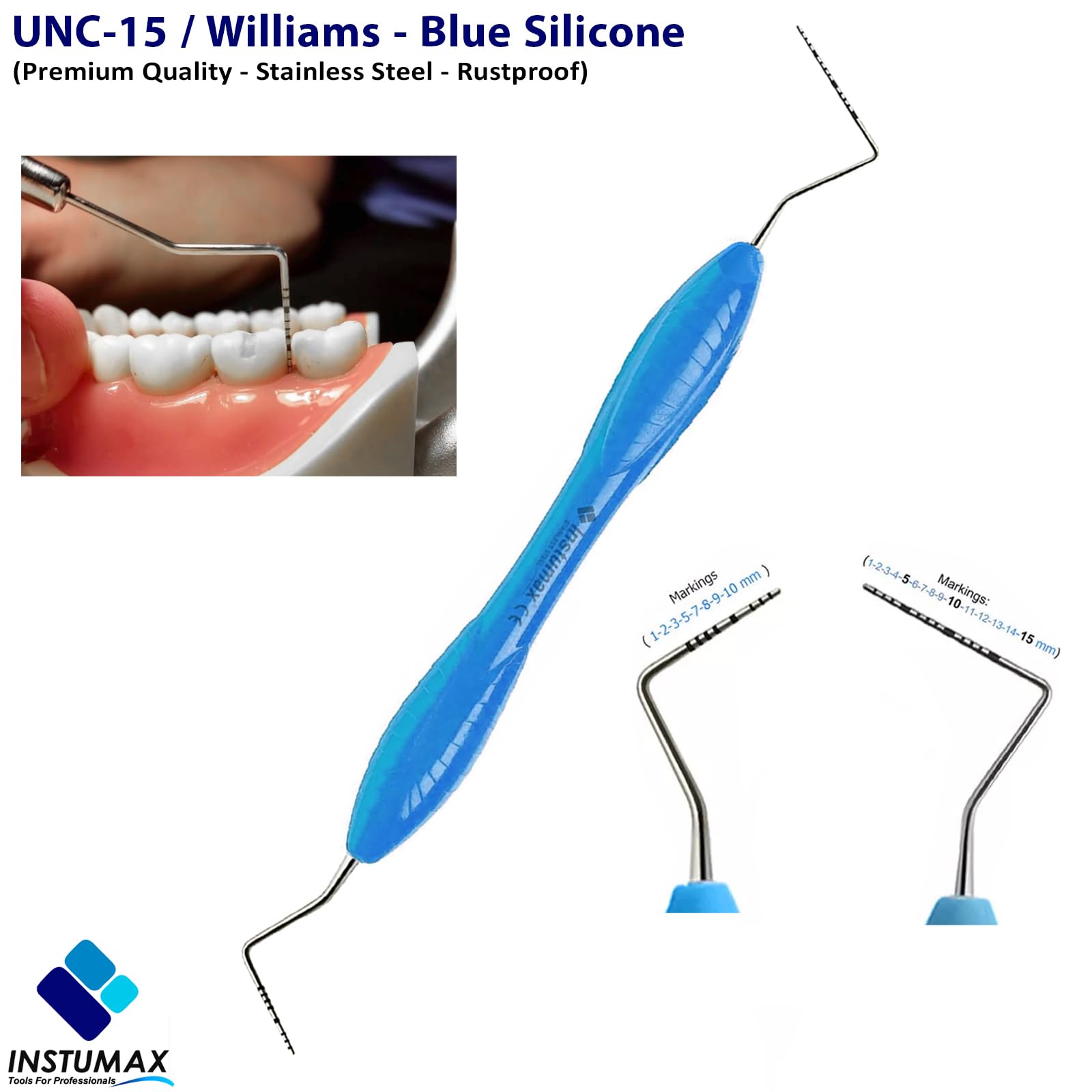 Dental Hygiene Instruments Labeled