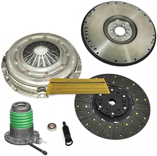 VALEO-EFT CLUTCH KIT +SLAVE +CAST FLYWHEEL FOR 10-15 CHEVY CAMARO SS Z/28 V8 5TH