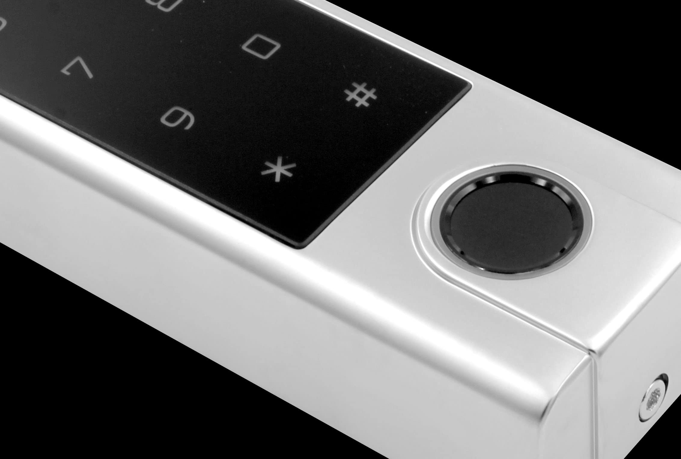 EURA AC-91H4 Smart WiFi - Lettore da parete per controllo accessi elettronico, controllo accessi, lettore proxy da 13,56 MHz, lettore biometrico, apertura codice e cellulare, app TTLock/TTHotel