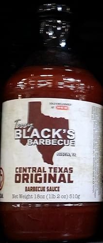 Terry Black's Salsa para barbacoa, original de 18 onzas (paquete de 2)