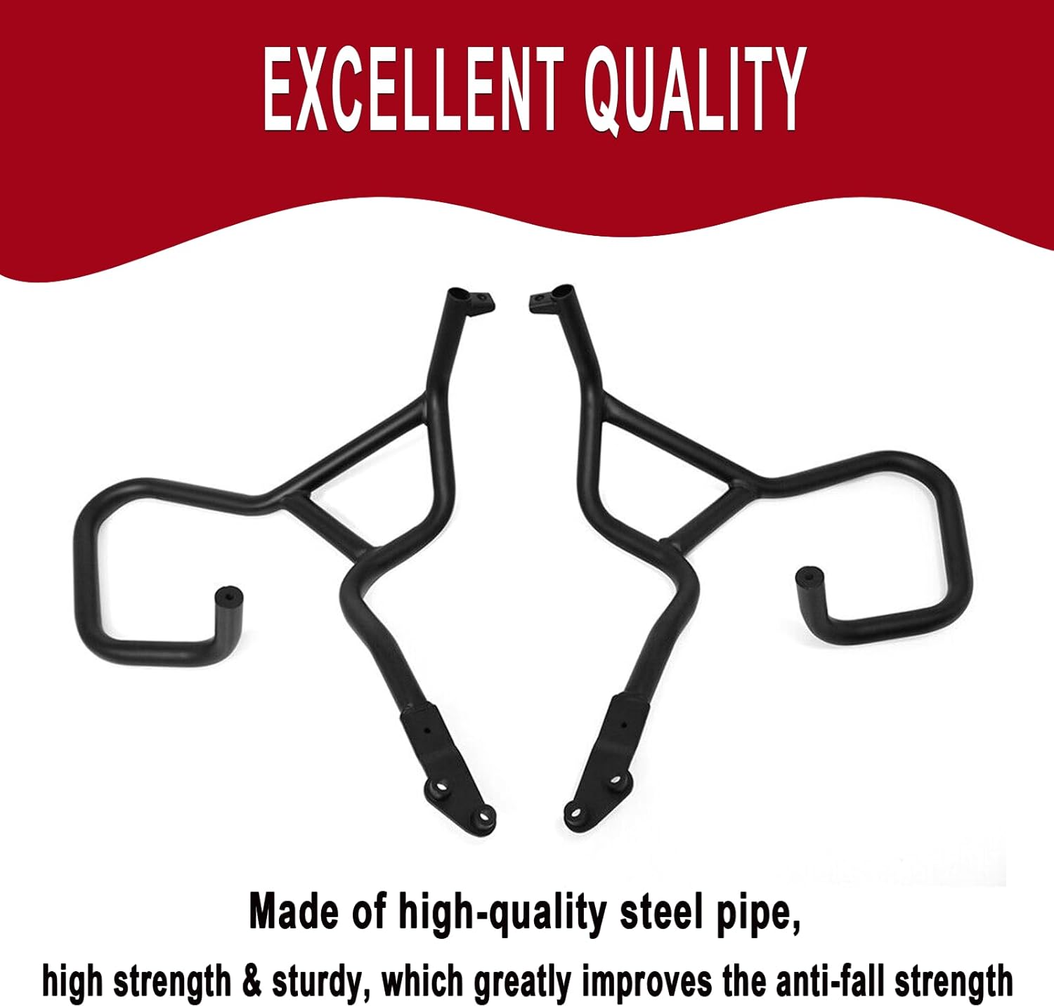 Highway Crash Bar Engine Guard Replacement for Suzuki V-Strom 650 DL650 12-24 Vstrom 650XT 15-24 V Strom 650XT Adventure 19-24