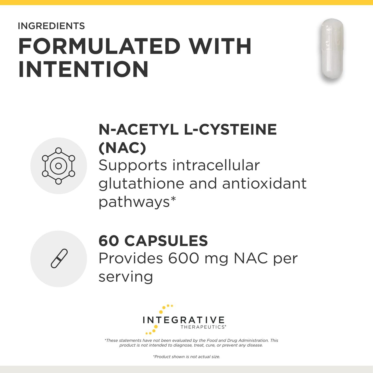 Integrative Therapeutics NAC, 60 Capsules — Amazon image 4
