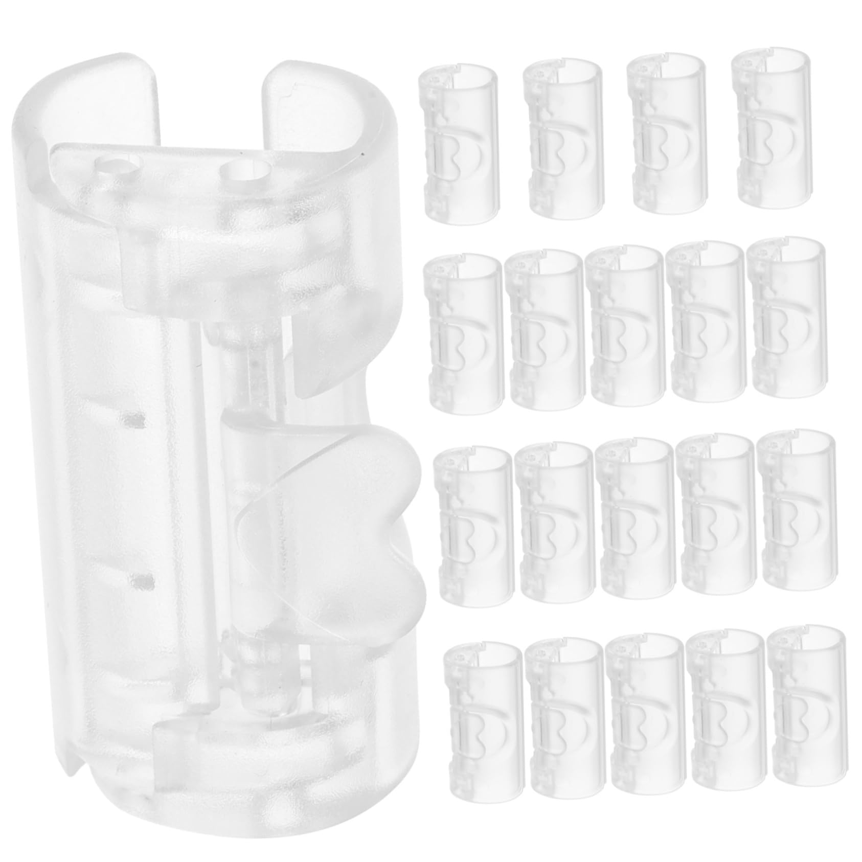 20 Clips Fixateurs De Drap De Lit Antidérapants en Abs Transparent Accessoires Universels pour Drap Housse Et Couette Fixation Pratique pour Chambre Et Canapé Facile À Installer