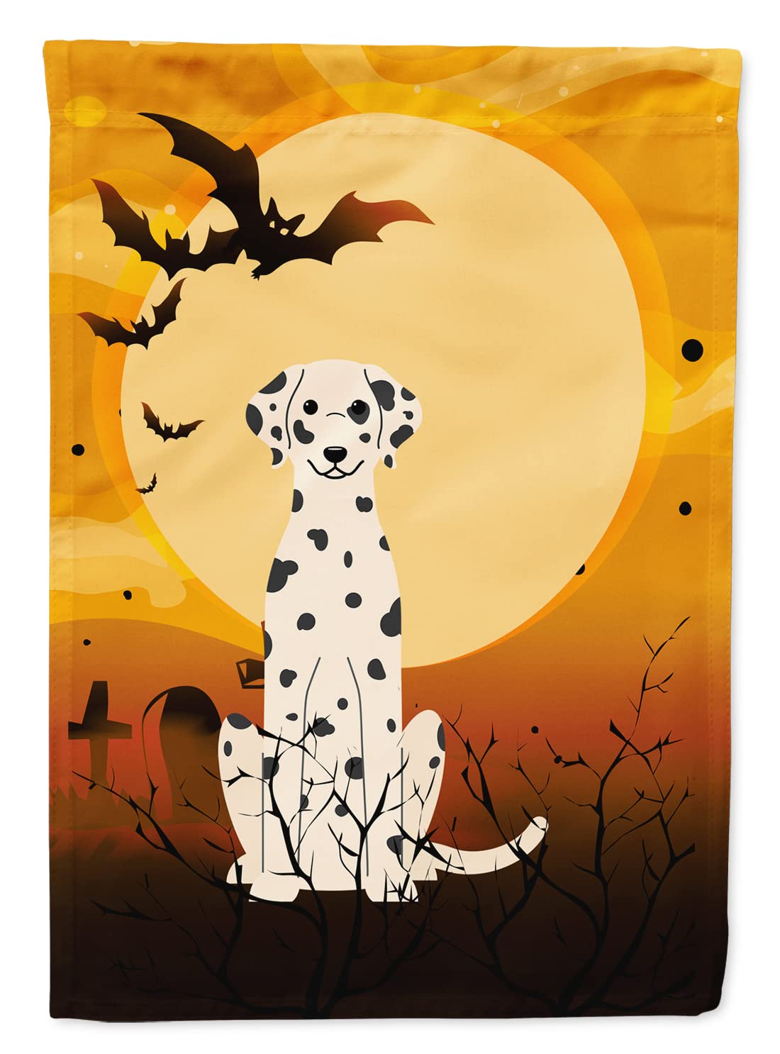 Drapeau de maison dalmatien Halloween Caroline's Treasures BB4363CHF grand format