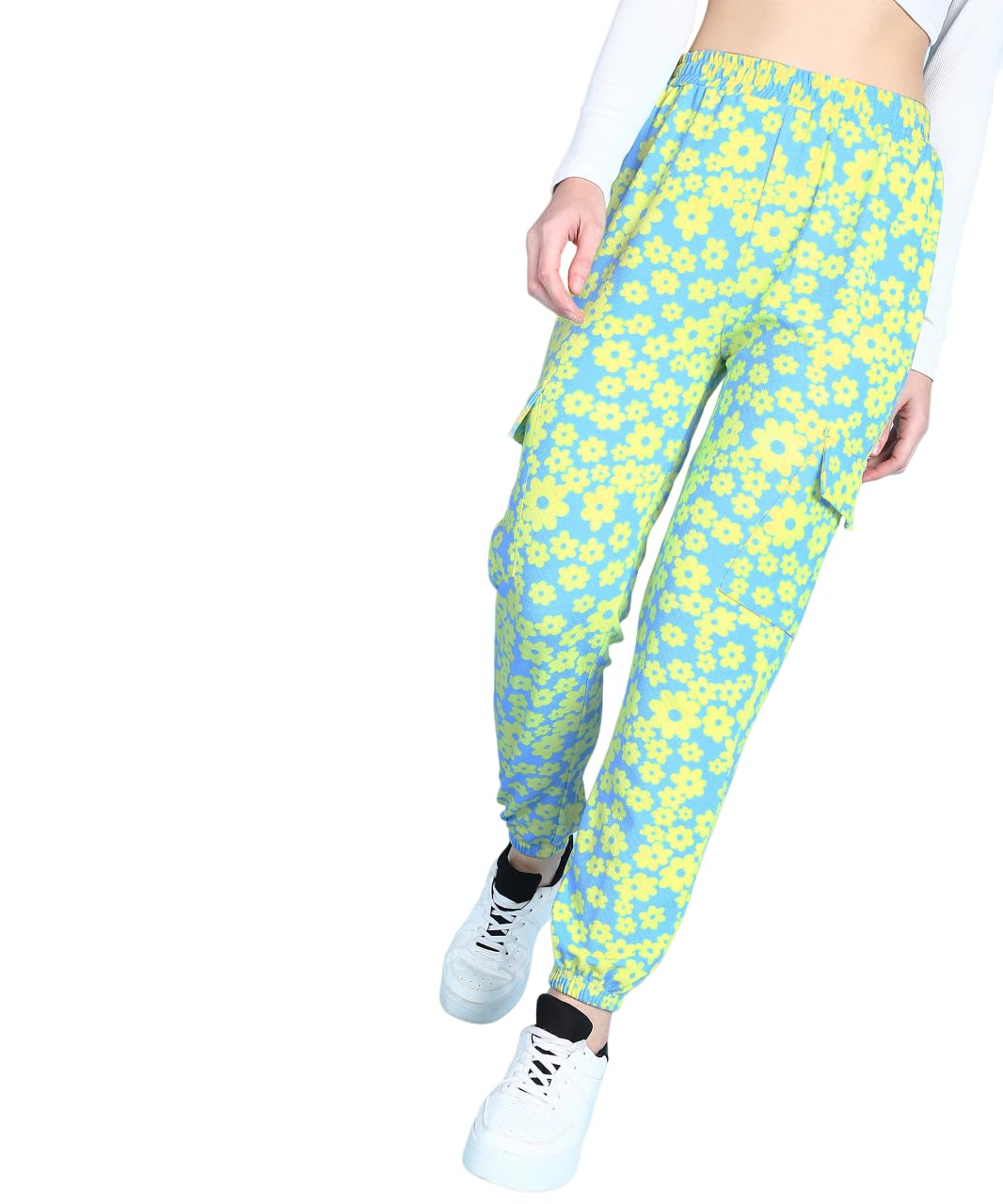 popwings Casual Printed Joggers for Women || Latest Stylish Western Women Joggers for Summer || Pull-On Women Joggers Pants || Women Joggers for Summer-picture-48