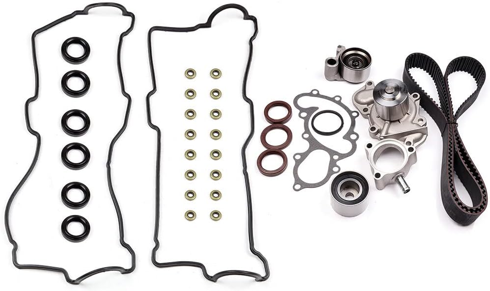 ASAPE TBK271 Timing Belt Kit with Water Pump Fit for 1996-2002 for Toyota 4Runner 3.4L 1995-1998 for Toyota T100 3.4L