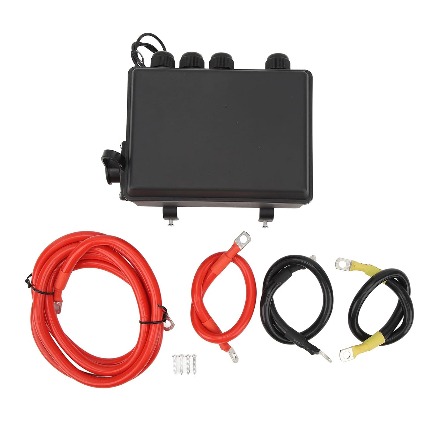 12V Winch Solenoid Relay Control Contactor, Universal for 8000 to 17000lb ATV UTV 4x4 Vehicles and Trailers, Weather with Quick Connect Cables