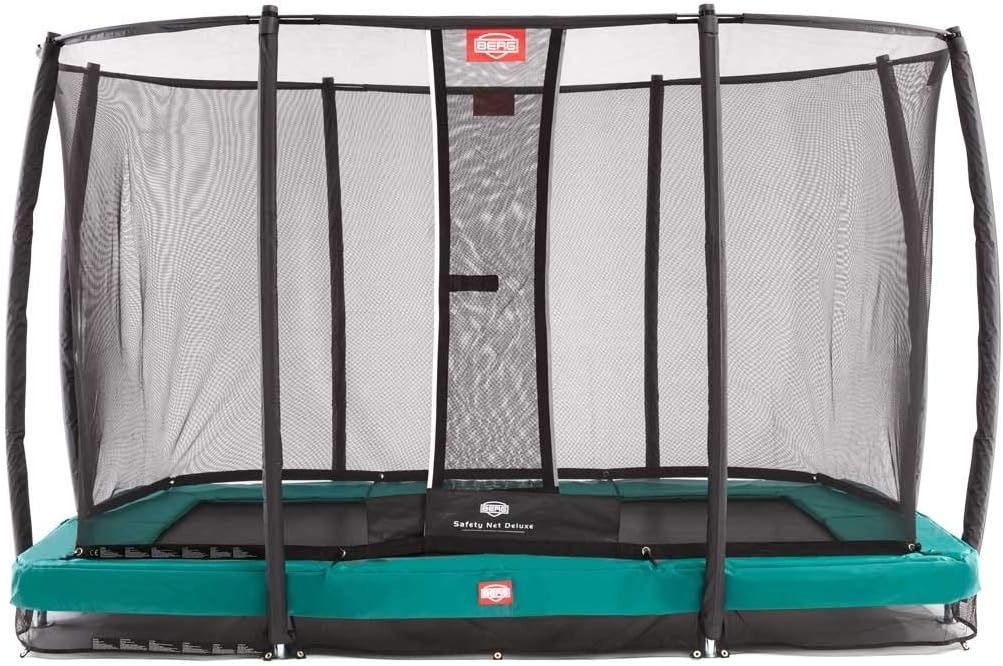 BERG Trampoline Inground Champion rectangular 330 | Premium Trampoline, Kids trampoline, Longer Lifetime Warrenty, Outdoor Trampoline, Sports Trampoline, Jump higher with TwinSpring and Airflow