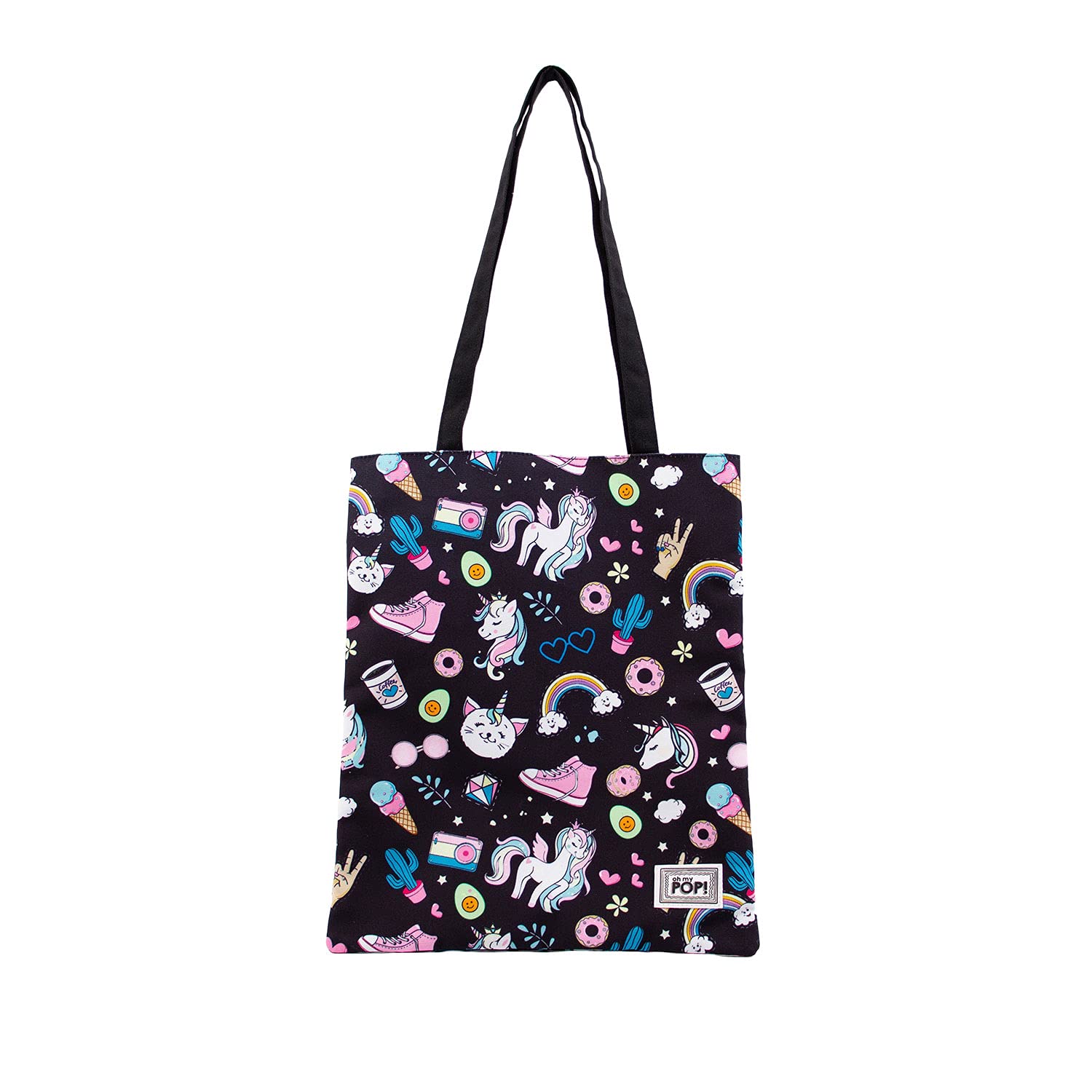 Oh My Pop! Bolsa de la Compra Shopping, 33 x 40 cm