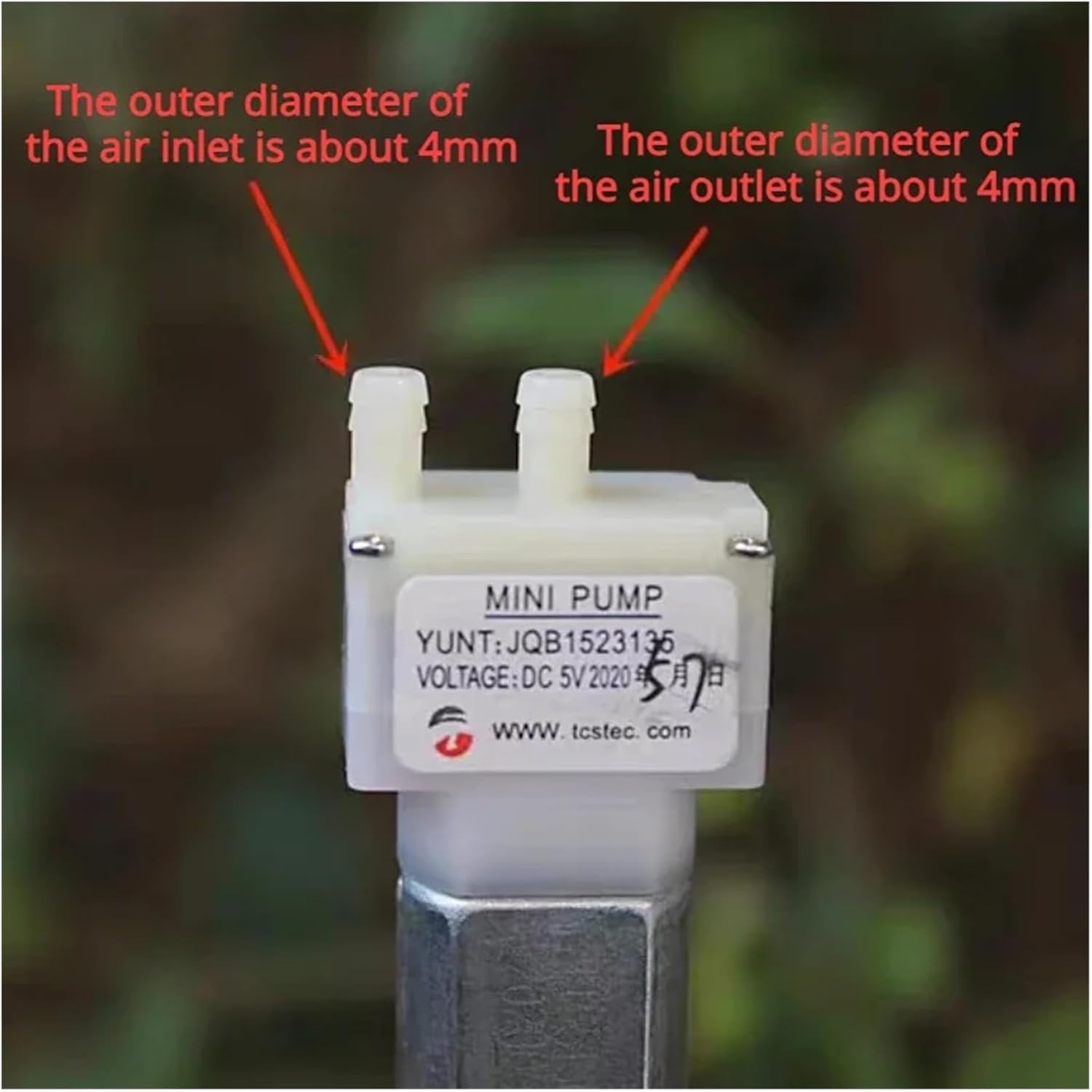 DC 5V 030 Air Pump Small Pressure Pump Diaphragm DIY Blood Monitor Aquarium Water Fish Tank