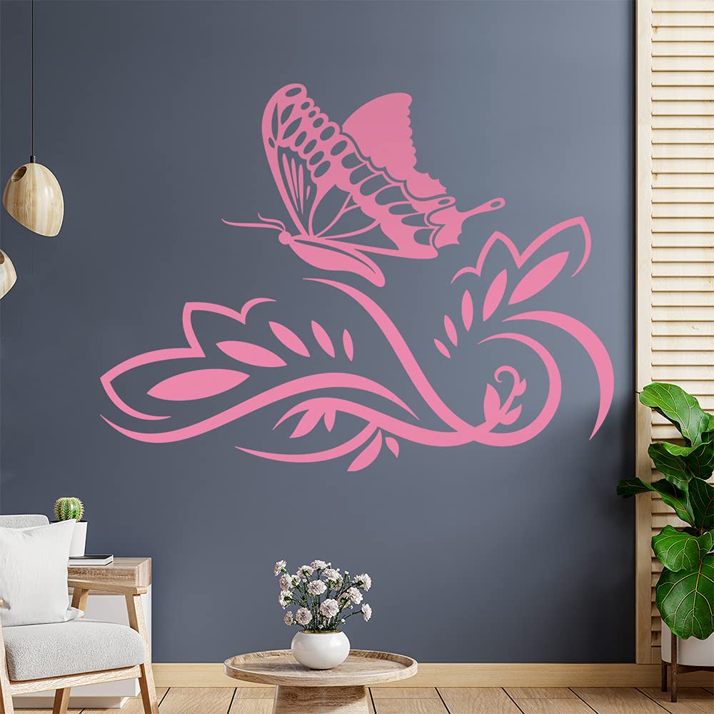Kiwistar Grande Falter Fiori Adesivo da Parete in 6 Taglie - Wall