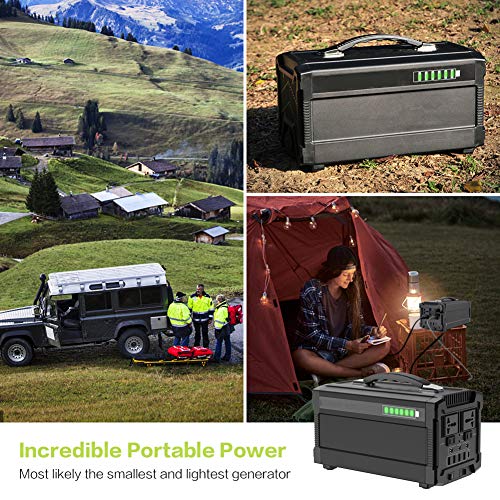 WSHA 78000mAh 350W Portable Power Bank Solar Generator Power Inverter Supply Energy with AC DC USB,UK - Image 3