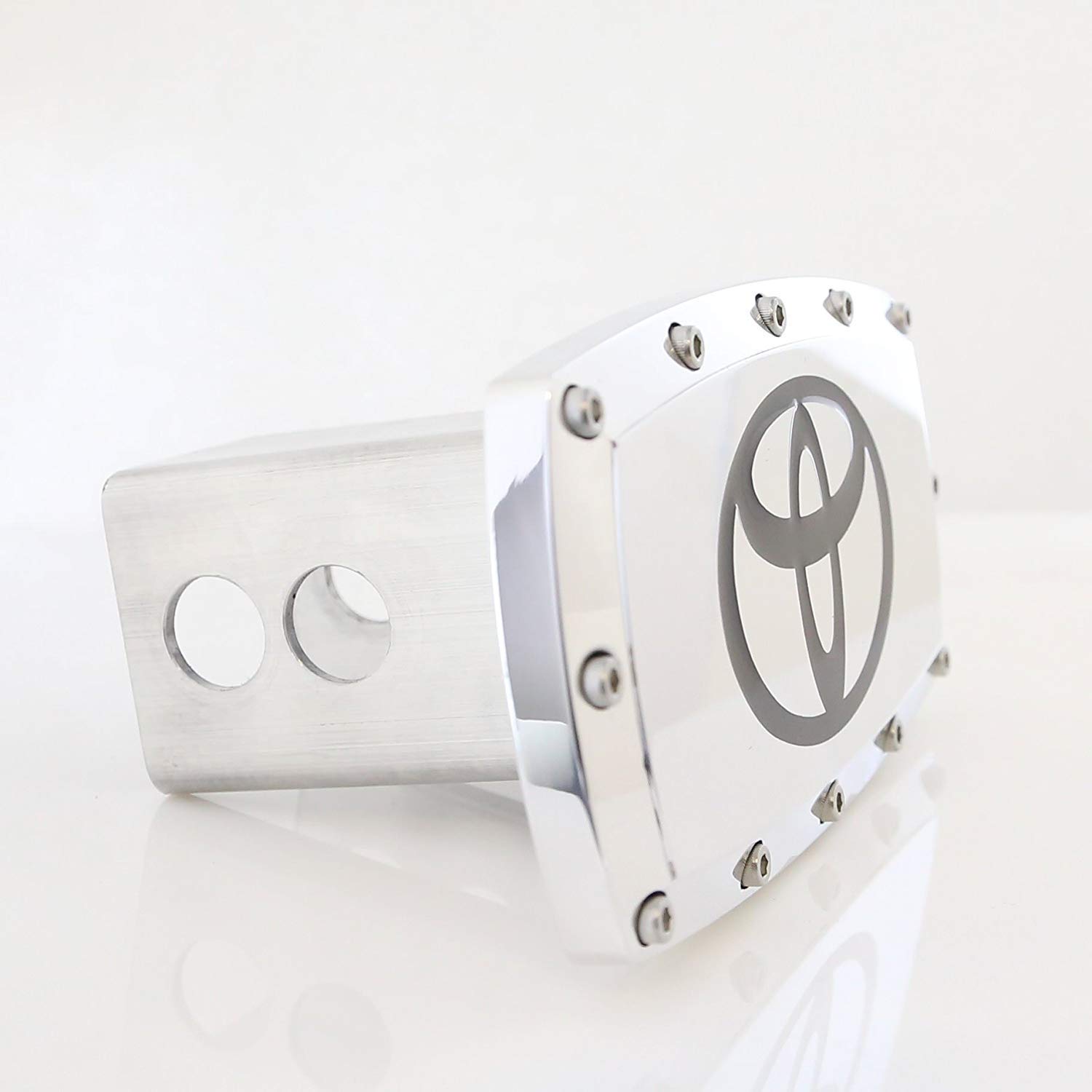 Amazon.co.jp: Toyotaロゴビレットアルミ牽引ヒッチカバー : 車＆バイク