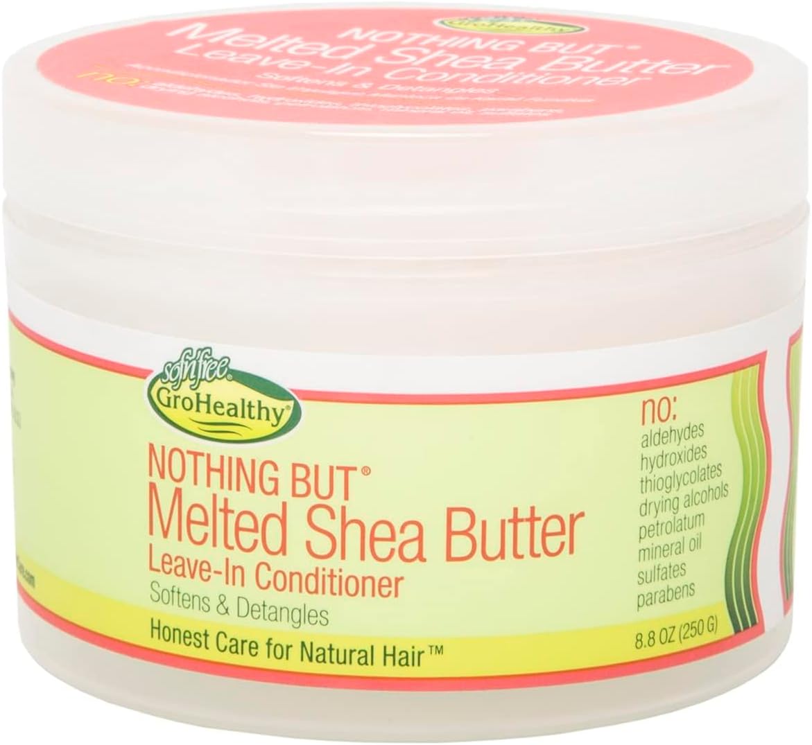 Sofn 'free Nothing But Melted Shea Butter Leave-In Conditioner Softens and Detangles 250g