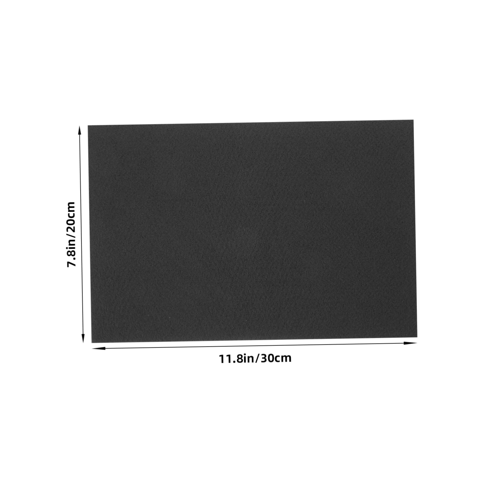 ABOOFAN Heat Resistant Blanket Carbon Felt Pad Welders Carbon Felt Carbon Fiber Felt for High-temp Applications