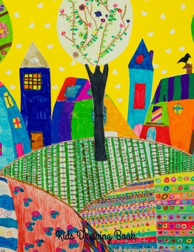 Kids Drawing Book: 150 Pages Large A4 8.5" x 11" size, perfect crisp white paper for all your drawing and art work. Suitable for use with pencils, ... Girls and students. (Blank Drawing Books)