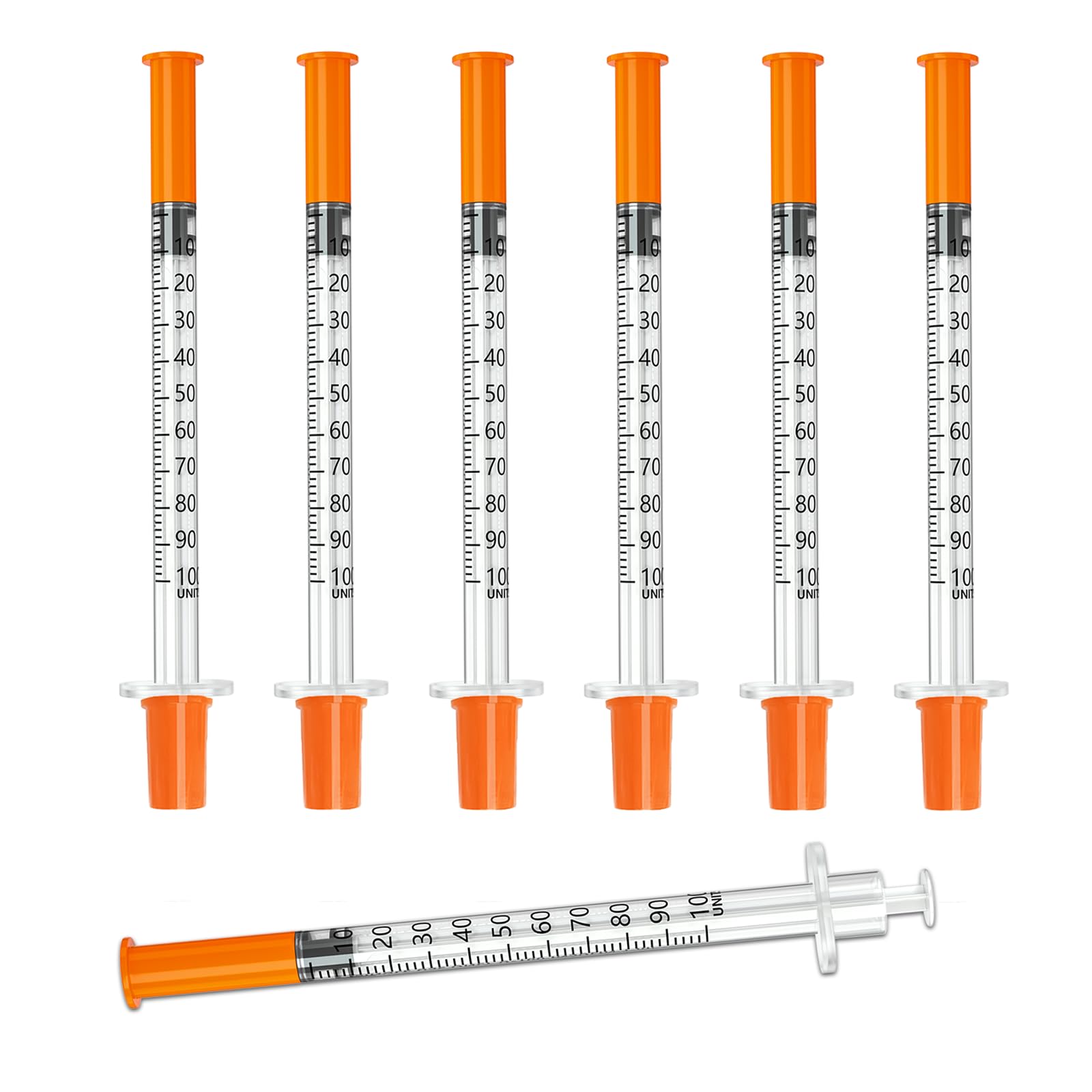 0.5ml/cc 30 Gauge 5/16" (8mm) jeringas, Individually Wrapped - Box of 100 — Amazon image 12