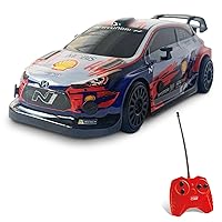 Mondo- RC 1:28 Hyundai I 20 WRC Rally Veicolo Radiocomandato, Colore Livrea