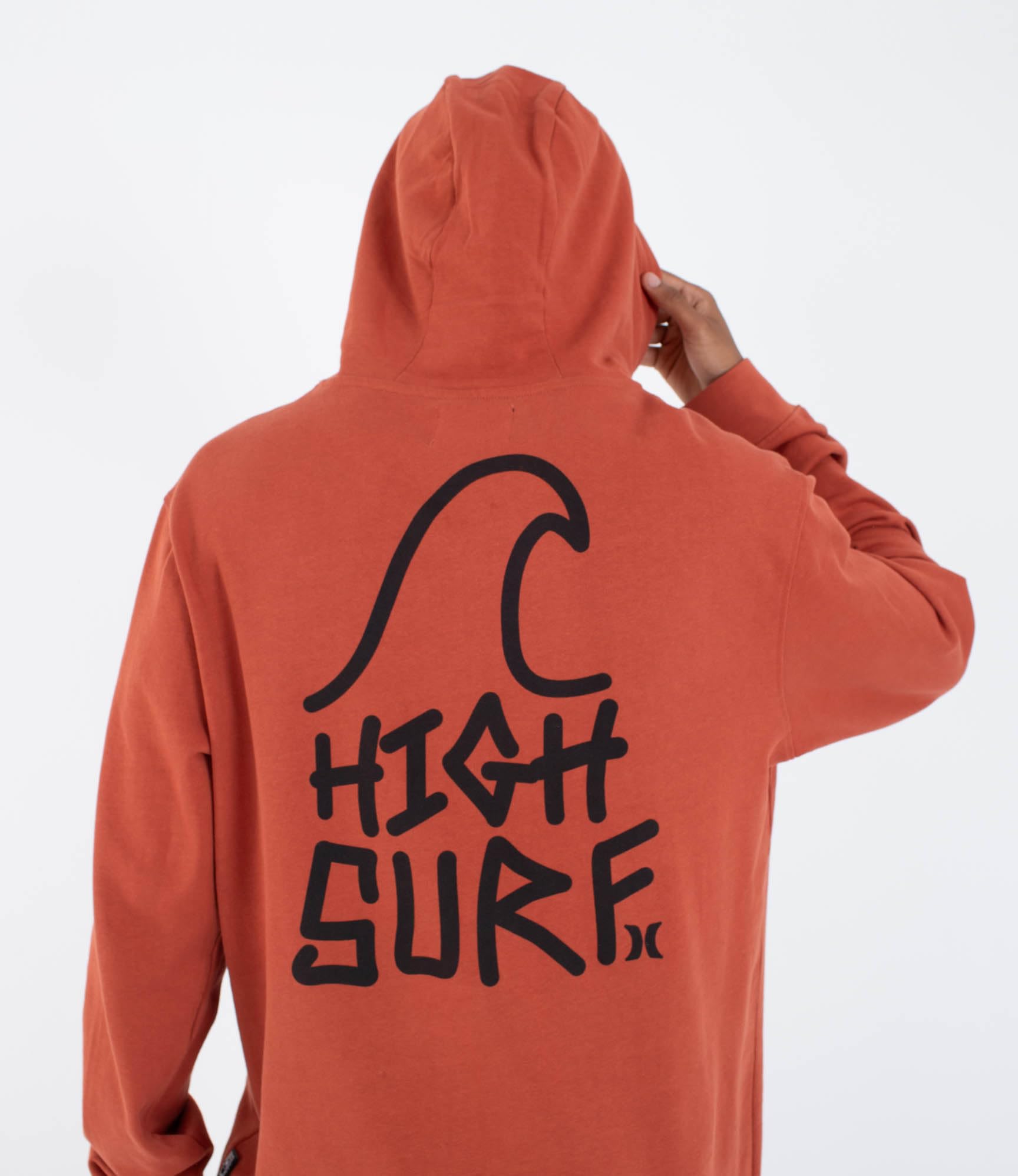 Hurley High Surf Sudadera Hombre con Capucha Oversize Reversible Hoodie for Men