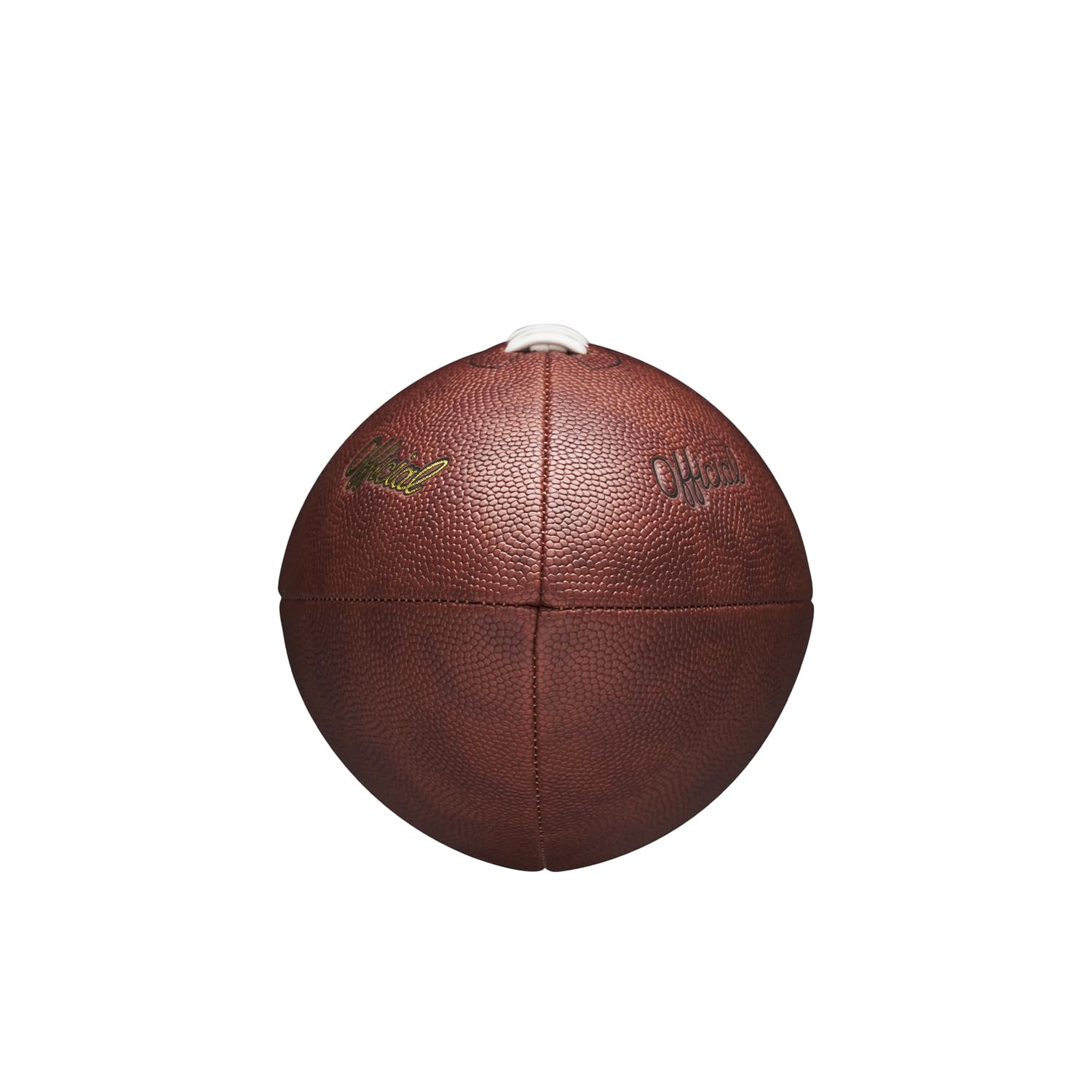 Wilson NFL Duke Throwback Football, Aus Verbundleder mit Retro-Design, Offizielle Größe, Farbe: Braun