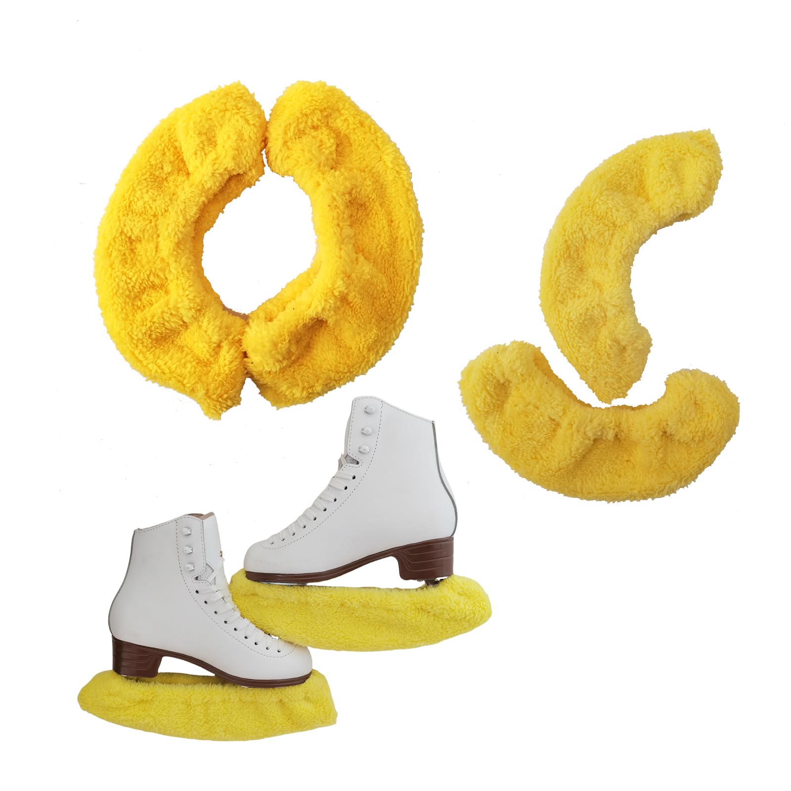 LIUHUO Skate Cover Pair of Terry Cloth Blade Cover Universal Multiple Colors