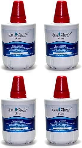 Best Choice - Cartucho de repuesto certificado para filtros de agua para refrigerador Samsung DA29-00003G DA29-00003B, DA29-00003A, HAFCU1 (paquete