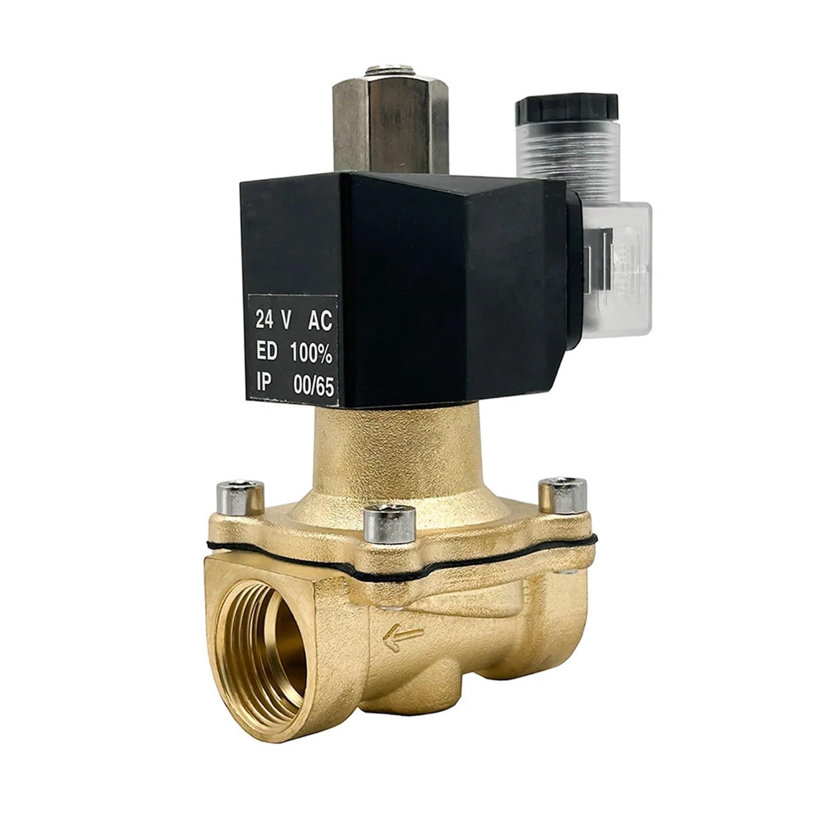 1/2'' 3/4'' 1'' 2'' Brass Solenoid Valve Normally Open(3/4",BSP_220VAC)