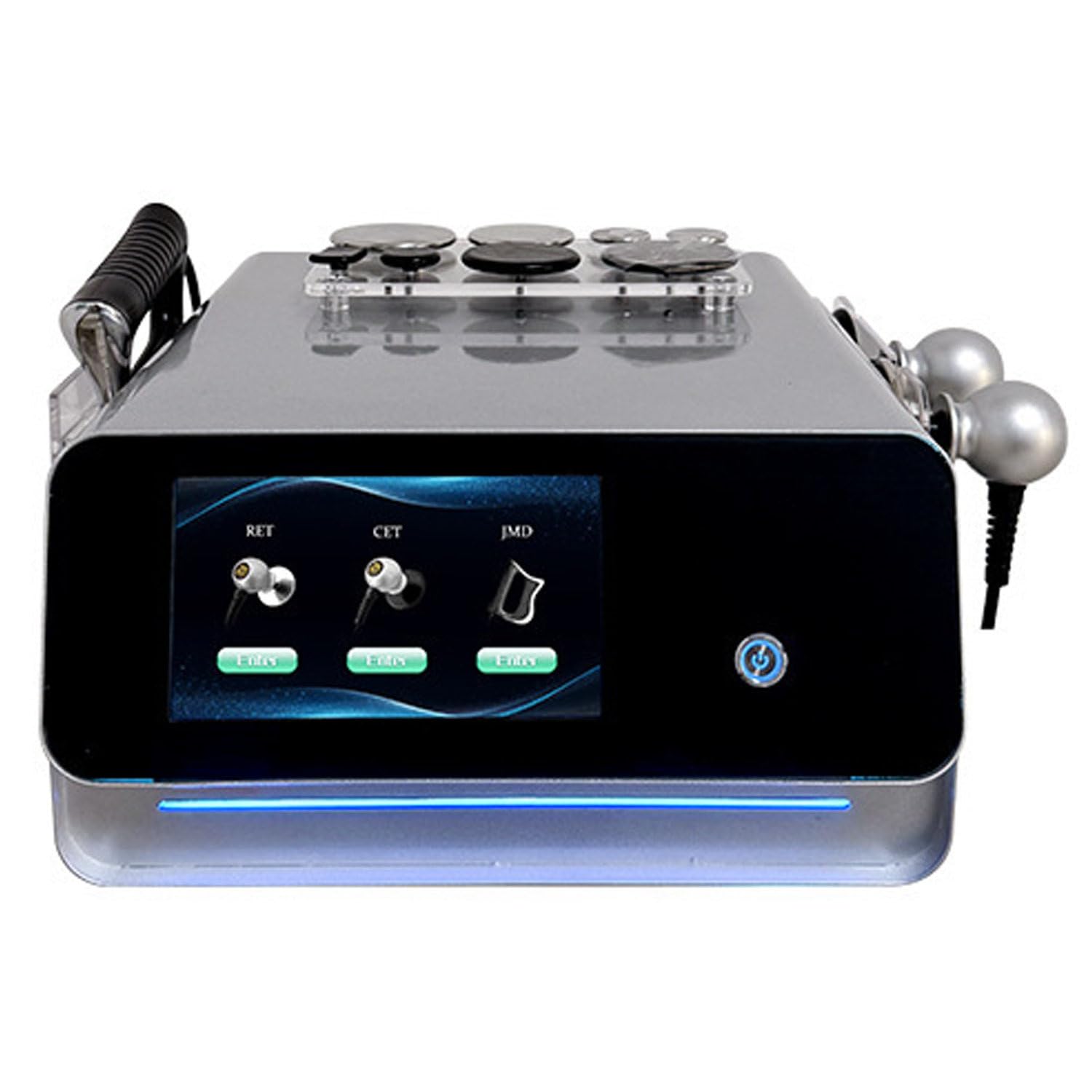 GTANND 448kHz Diathermy Physiotherapy Machine, RF Tecar Therapy Machine,for Body Slimming, Face Lift+Lifting and Skin Firming + Shaping +Weight Loss
