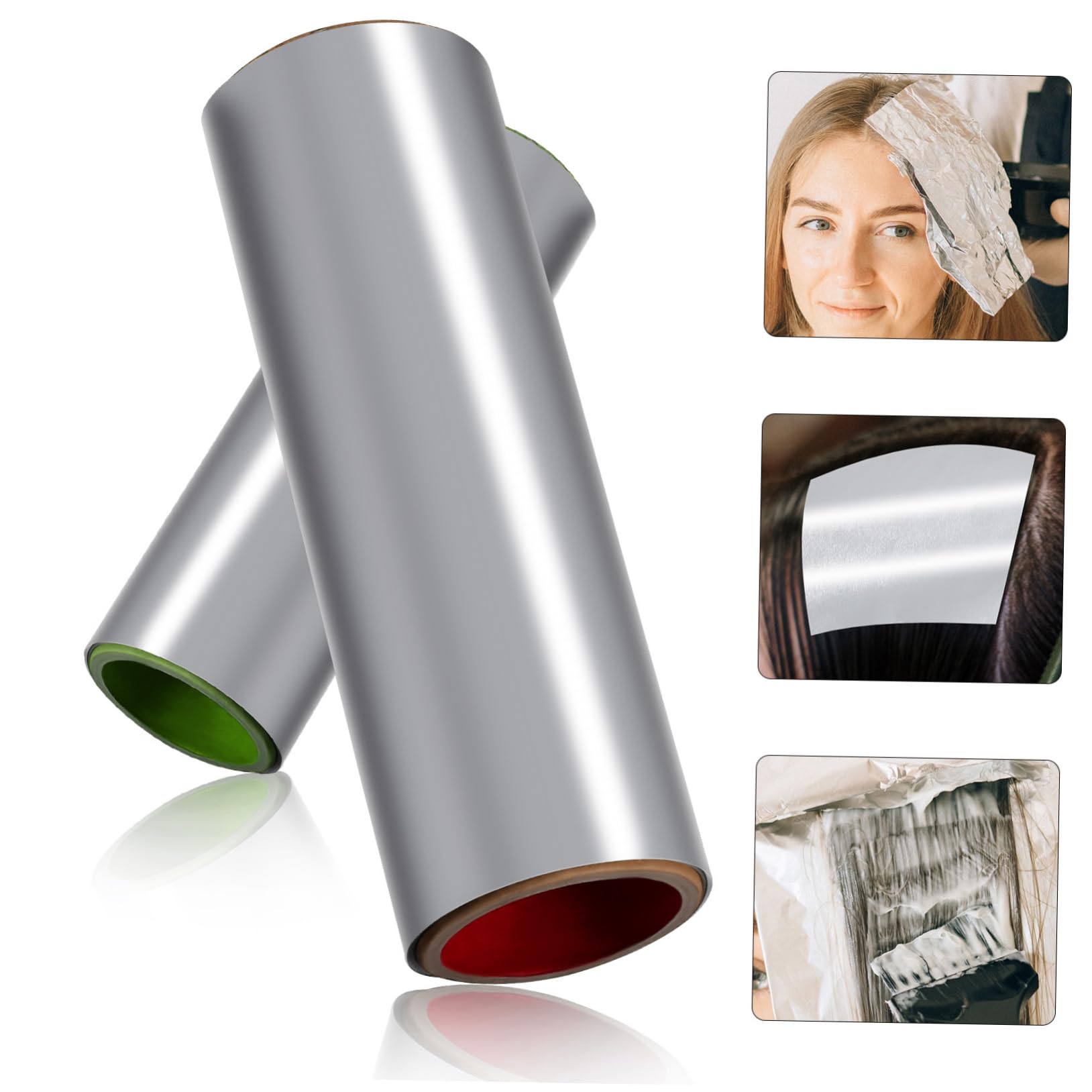 FOMIYES Professional Hair for Coloring Highlighting 2 Boxes of Easy-tear Aluminum Tin Foil Sheets