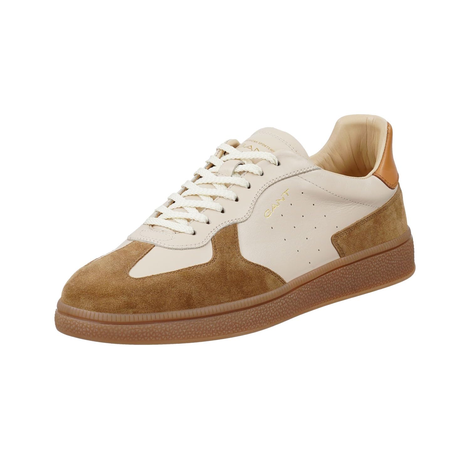 GANT Men Cuzmo Sneaker, Cream Warm Sand, 11 UK