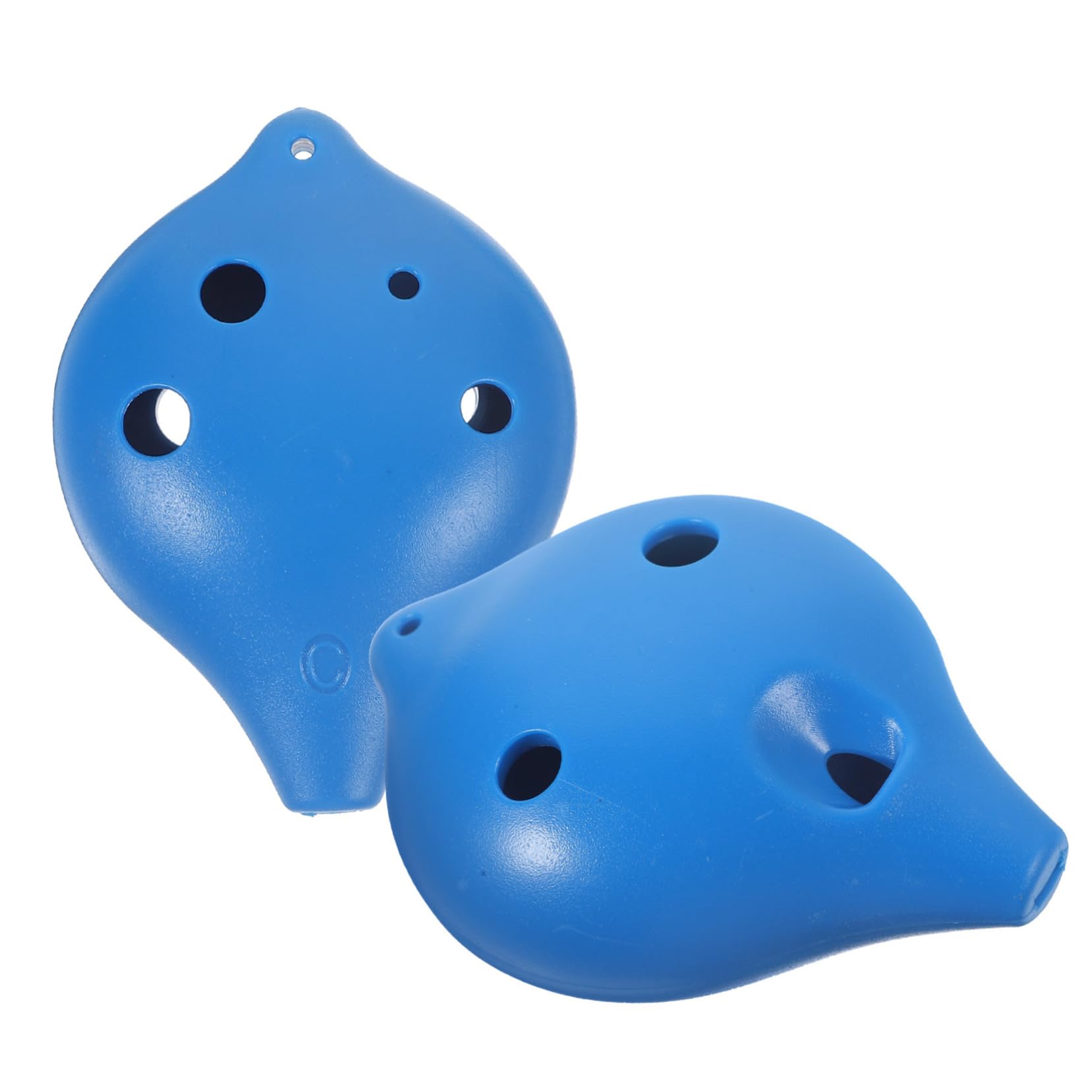 GALPADA 2pcs Ocarina Portable Musical Instrument for Beginners Lightweight Easy to Play for Students Includes Mouth Designs