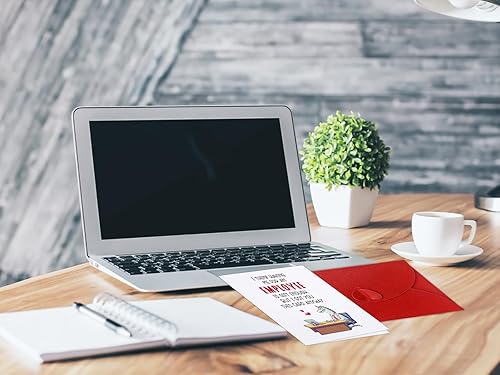 Vista 90 de PETCEE Divertida tarjeta del día de San Valentín – Tarjeta de San Valentín de 4 x 6 pulgadas para él, ella, tarjetas de regalo del día de San