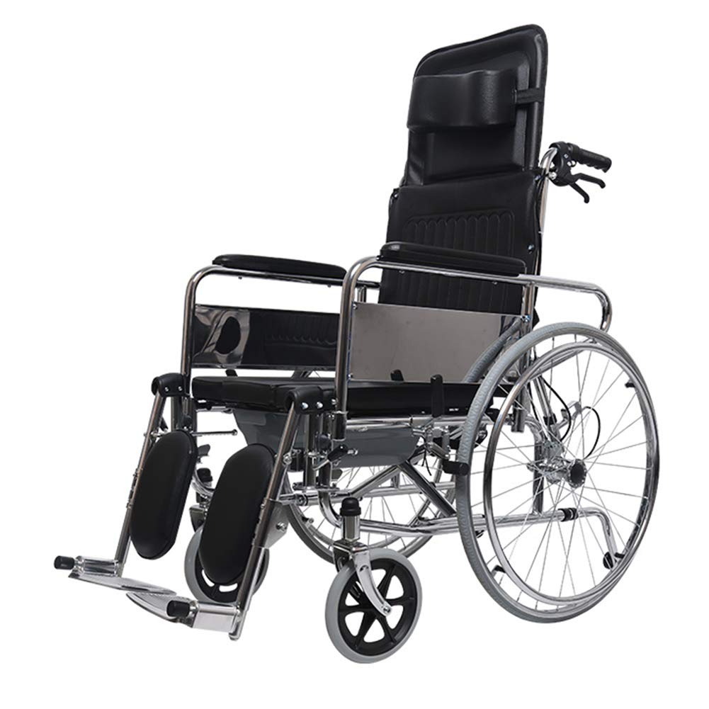 Buy Sport Reclining Wheelchair Commode, Rolling Shower Wheelchair, with